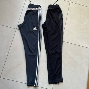 Adidas men's size small climate control sweats w zip bottom.